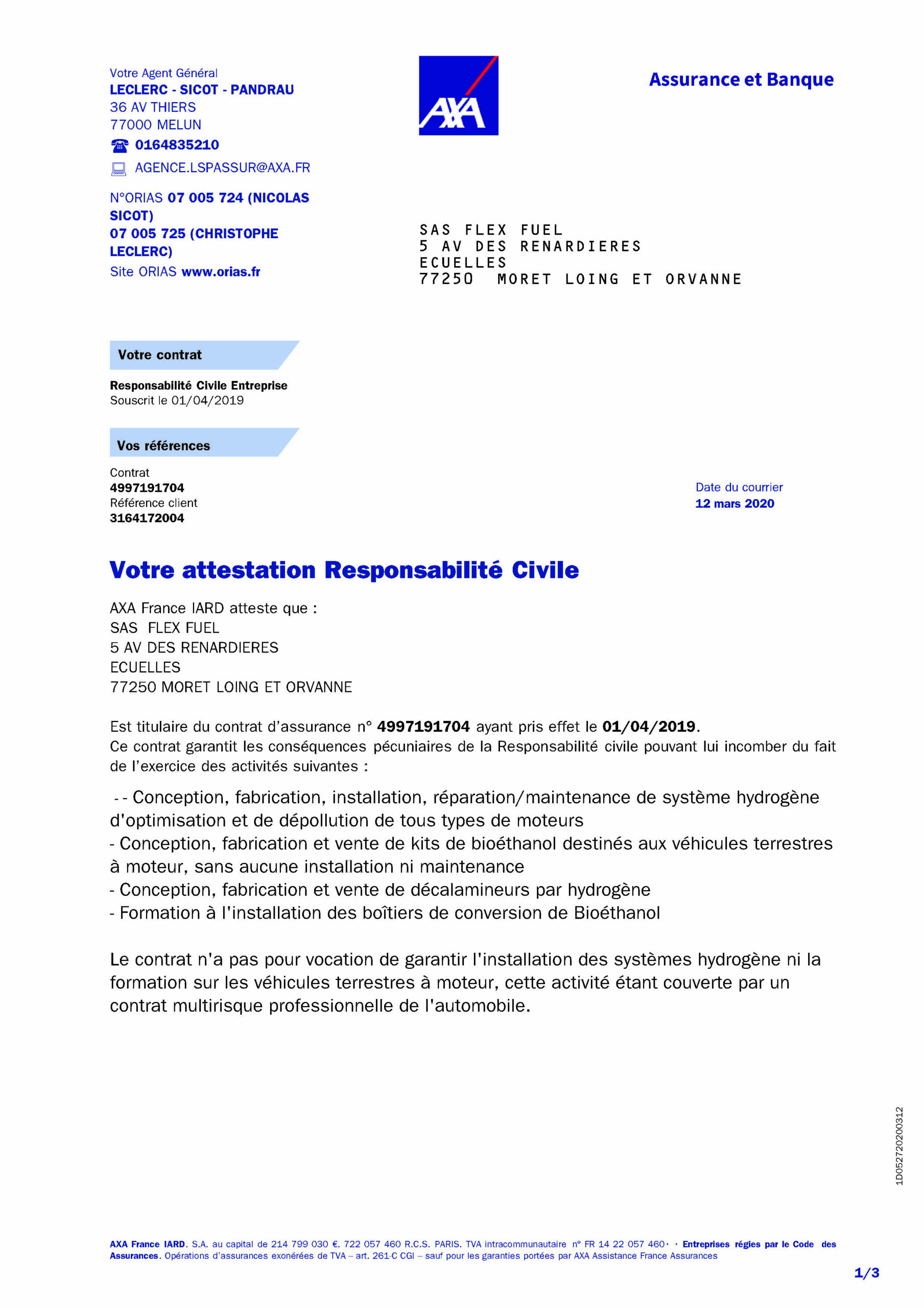 obtenez votre attestation rc pro facilement et rapidement. ce document essentiel pour les professionnels prouve votre responsabilité civile et sécurise vos activités face aux imprévus. informez-vous sur les démarches et avantages de l'attestation rc pro.