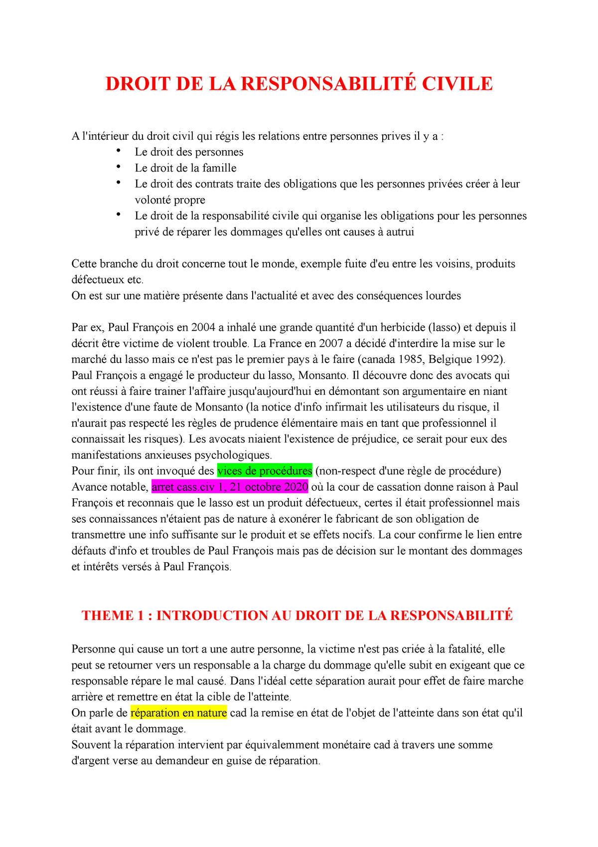 découvrez les enjeux de la responsabilité civile, un domaine clé du droit qui traite des obligations et des conséquences des actes d'autrui. cette analyse approfondie met en lumière les implications juridiques, sociales et éthiques, tout en vous aidant à comprendre les mécanismes de protection des victimes et les responsabilités des auteurs.