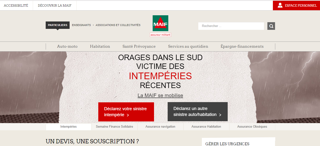 découvrez la maif assurance auto pro, un partenaire de confiance pour protéger votre véhicule professionnel. bénéficiez d'une couverture adaptée à vos besoins, d'une assistance 24/7 et d'options flexibles pour une tranquillité d'esprit au volant. obtenez votre devis personnalisé dès aujourd'hui!